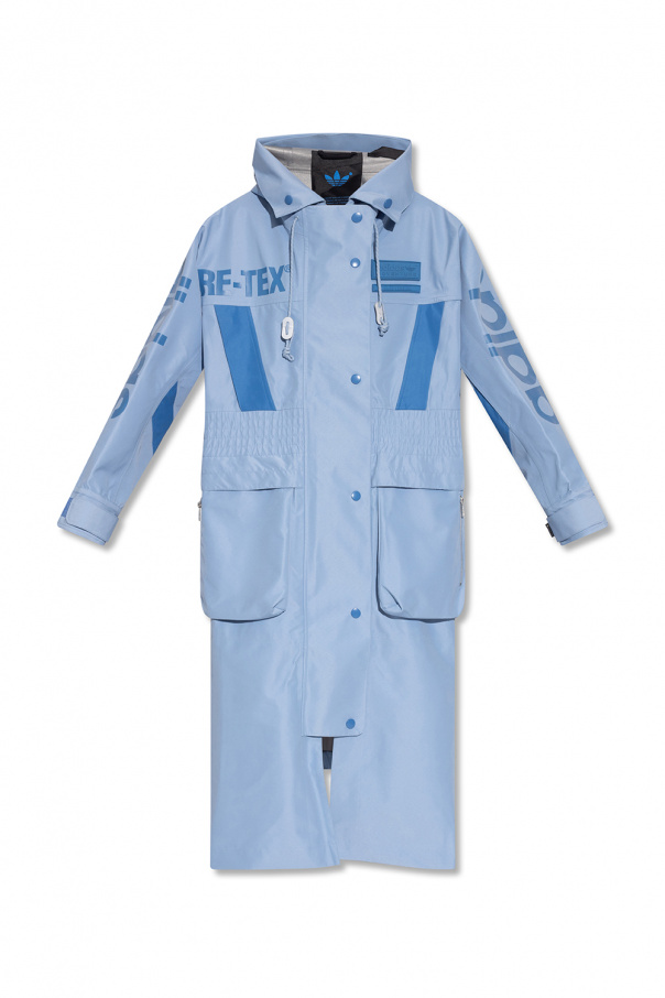 The 'Blue Version' collection hooded rain coat ADIDAS Originals 